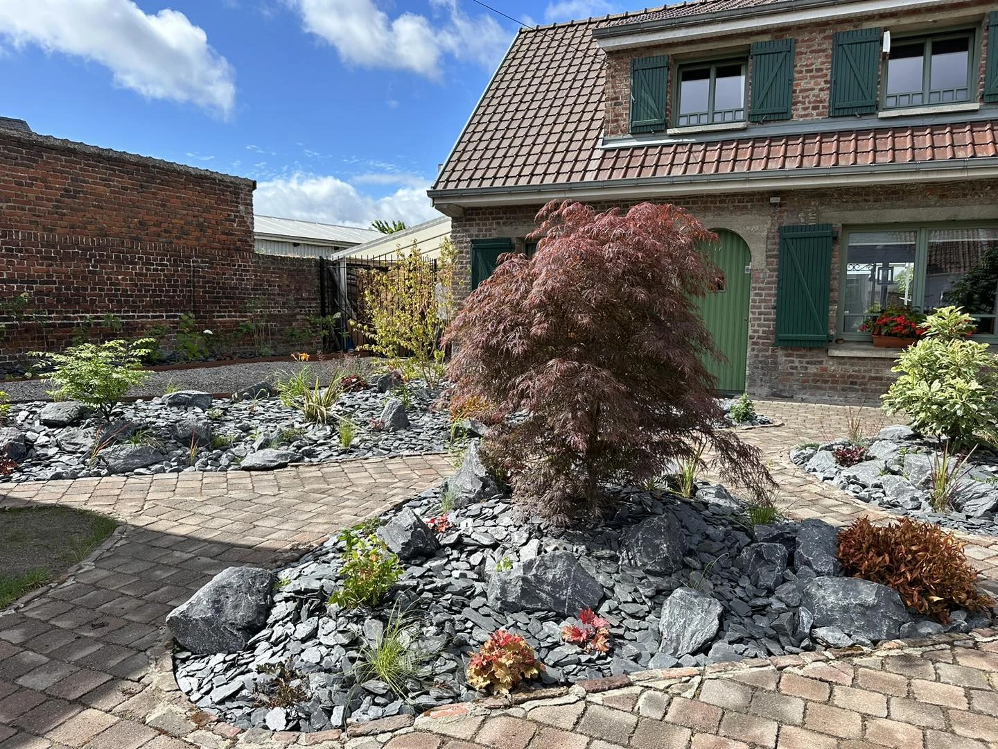 aménagement paysager millonfosse