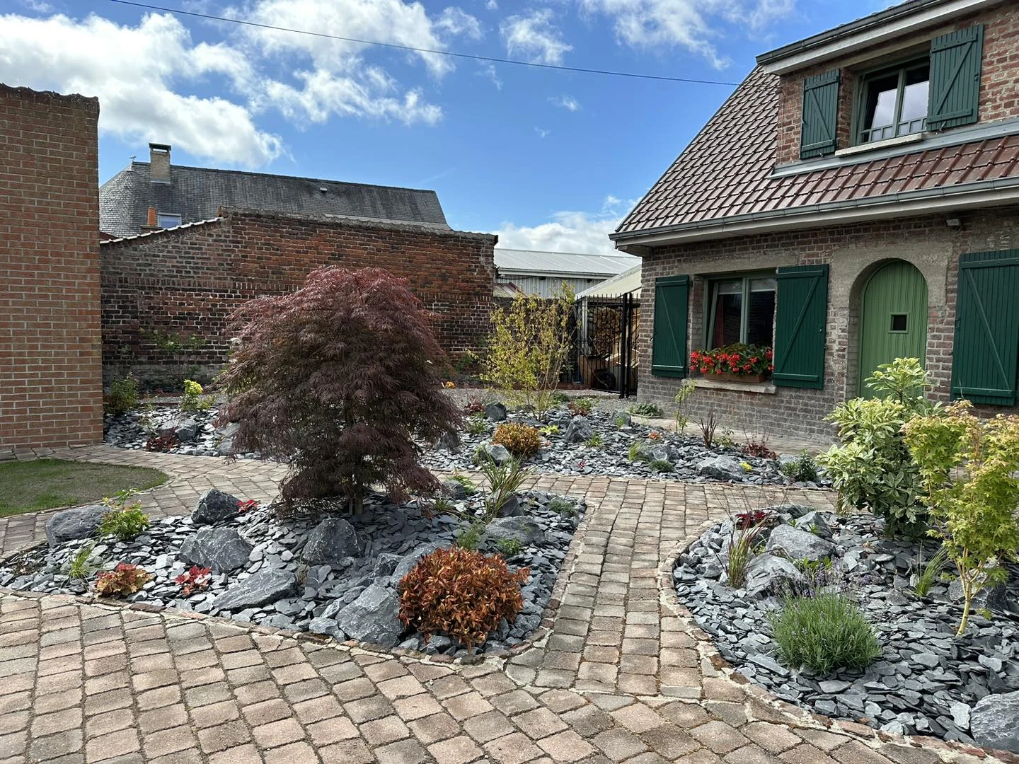 aménagement paysager millonfosse