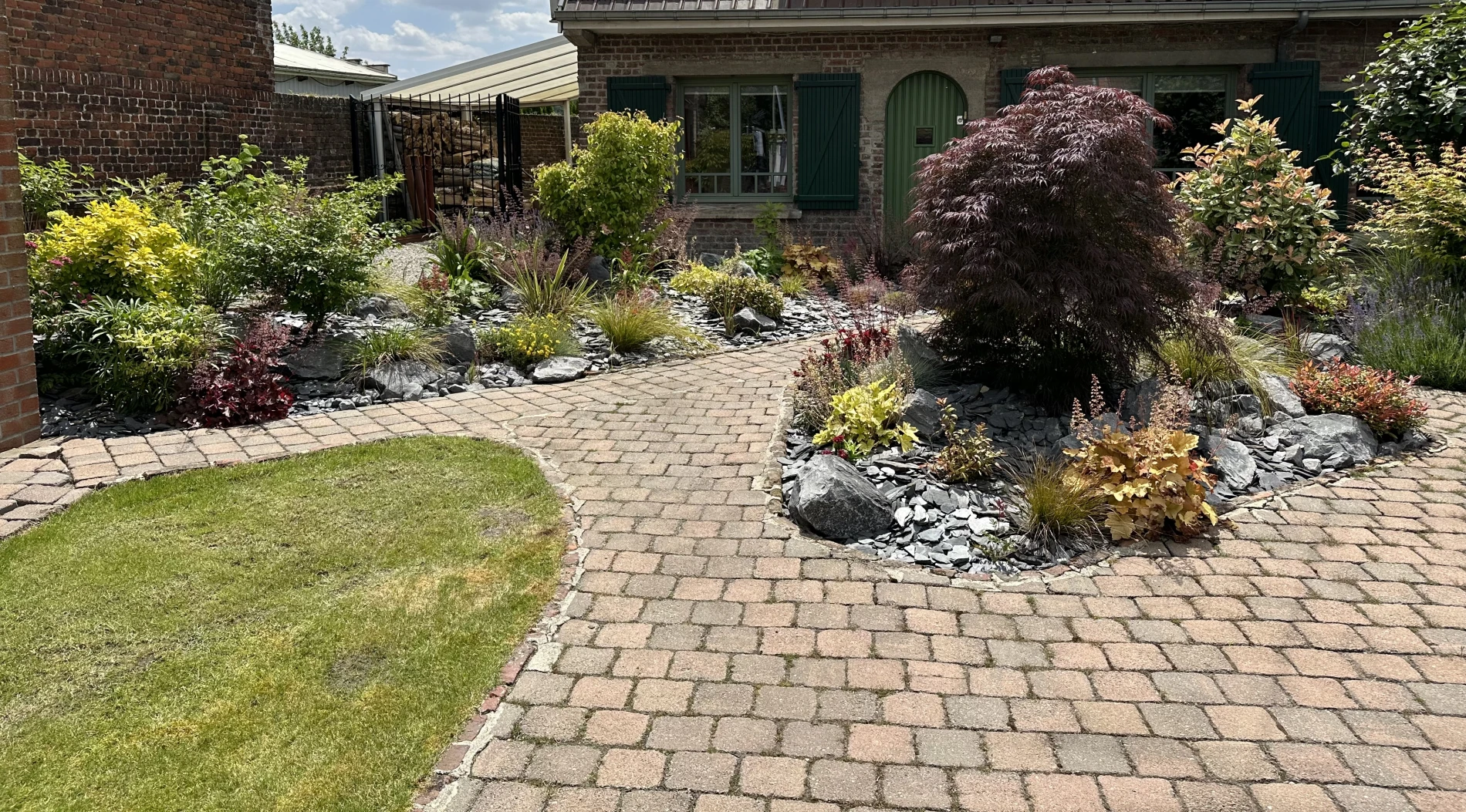 aménagement paysager millonfosse