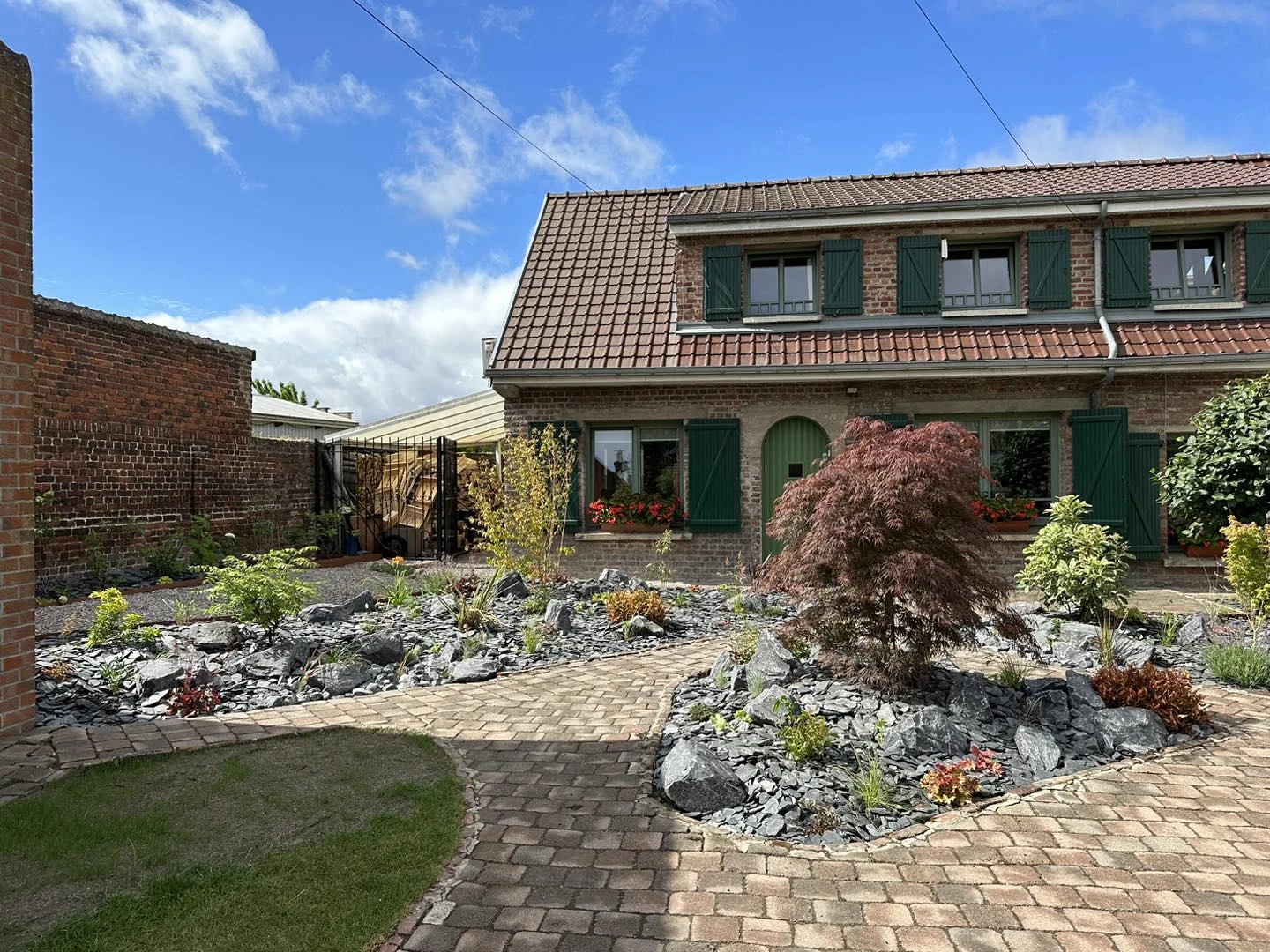 aménagement paysager millonfosse