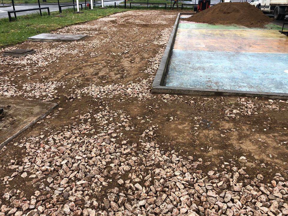 Gazon sur plaque stabilisatrice BMW à Petite-Fôret